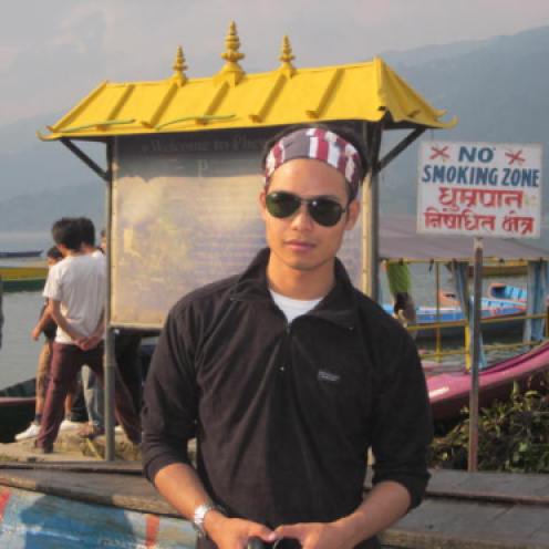 Enjoying at Lakeside, Pokhara