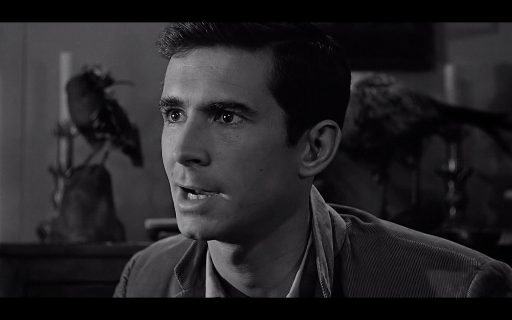 Norman Bates telling his story