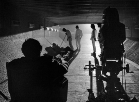 Kubrick directing A Clockwork Orange
