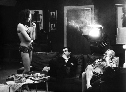 Kubrick directing a scene Dr Strangelove