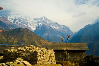 Annapurna range from Ghandruk