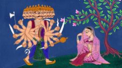 The literal narrative on Ramayana